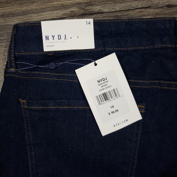 Nydj skinny lift tuck slim jeans - Picture 9 of 16